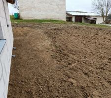 Remise en place des terres