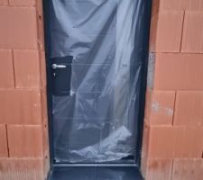 Bas de porte carrelé - Le rendu est trop beau!!