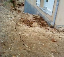 Affaissement de terrain