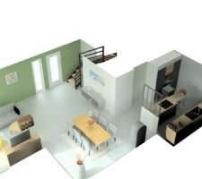 Visuel d'ensemble cuisine