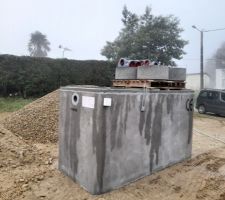 Arrivage de la fosse.