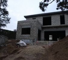 Vue de l'entr&eacute;e cot&eacute; SUD.