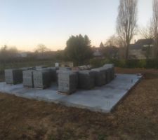 Etat du chantier au 30/12/2021