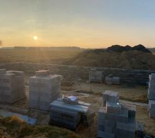 Début fondation vide sanitaire