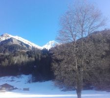 Pas loin de La Bistorte : paysage d'hiver
