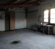 Devant du garage