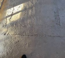 Fissure plancher bas