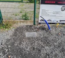 Pose du compteur d'eau