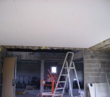 Plafond rdc fermettes