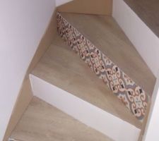 Le palier, les marches et les plinthes