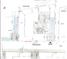 Terrain de 501 m2 avec plan de la maison