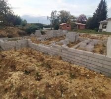 Vide sanitaire en élévation