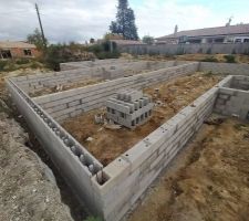 Vide sanitaire en élévation