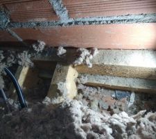 Plancher au niveau du pignon