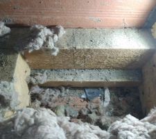 Plancher au niveau du pignon