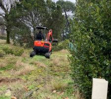 Premiers coups de pelle