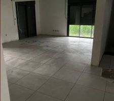 Pose carrelage INDEX LIGHT GREY 60*60
