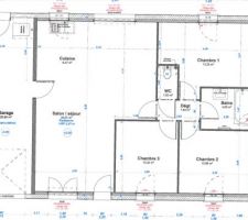 Plan du permis de construire