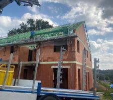 Installation charpente
