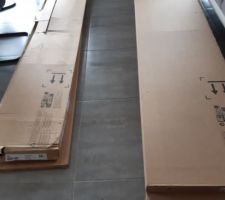 Meubles pour le couloir arrivés