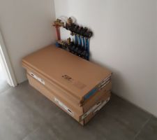 Meubles pour le couloir arrivés