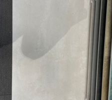 Carrelage extérieur qui sera sur plots et en 60x60