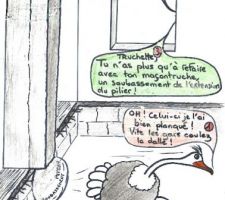 BD p19 - Truchette fit tenir un pilier en lévitation
