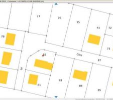 Maison sur cadastre!! parcelle 82
