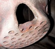 Creuset après 25 jours d'utilisation