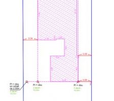 Plan d'implantation de la maison