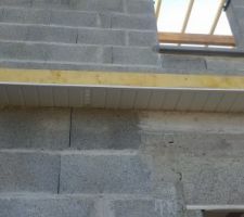 La charpente est fini.