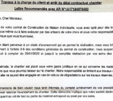 Lettre de MCA