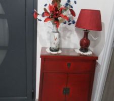 Meuble chinois dans mon entrée.
