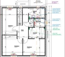 Plan d'exécution-Etage 1