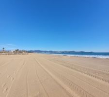 Plage à pied