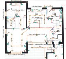 Plan électrique du RDC