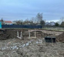 Terrassement en cours - Côté Gauche