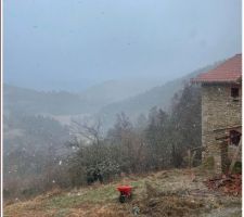 Un peu de neige