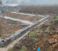 1er rang, sous le brouillard