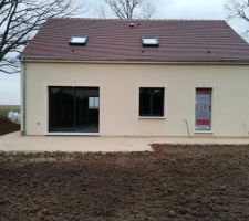 Terrassement terminé