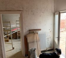 Vue d'ensemble séjour (Avant travaux)