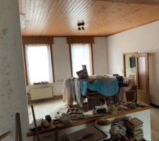 Vue d'ensemble séjour (Avant travaux)