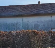 Fa&ccedil;ade OUEST de la maison