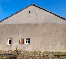 Façade SUD de la maison