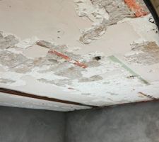 Plafond abimé