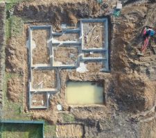 Vide Sanitaire en cours de construction - Vue Aérienne