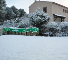 Tout blanc au réveil!!