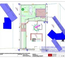 Plan de masse sachant que nous sommes en négociation pour l achat d une bande de terrain mitoyen