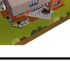 Terrasse bois et carrelage sur plots