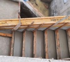 Maçonnerie des escaliers